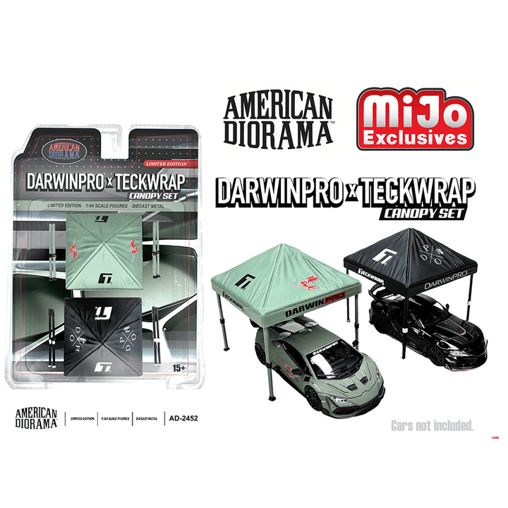 *Pre - Order* American Diorama - DarwinPro x Teckwrap Canopy set – MiJo Exclusives – Limited Edition - Top CollectiblesDiecastAmerican Diorama