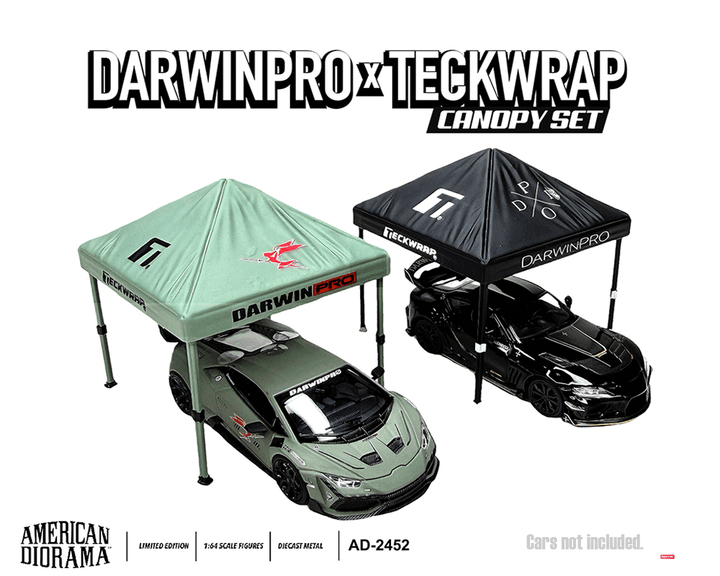 *Pre - Order* American Diorama - DarwinPro x Teckwrap Canopy set – MiJo Exclusives – Limited Edition - Top CollectiblesDiecastAmerican Diorama