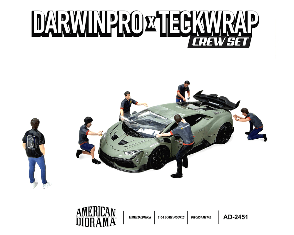 *Pre - Order* American Diorama - DarwinPro x Teckwrap Crew – MiJo Exclusives – Limited Edition - Top CollectiblesDiecastAmerican Diorama