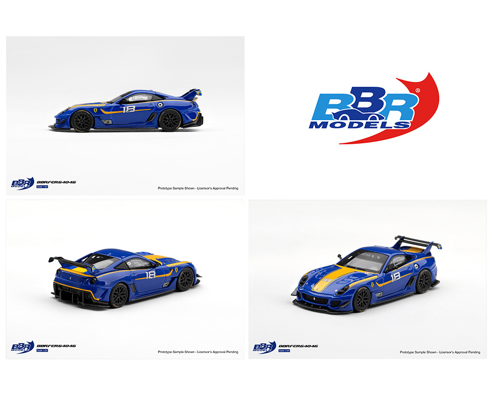 *Pre-Order* BBR Models - Ferrari 599XX EVO 18 - Blue - Top CollectiblesDiecastBBR Models