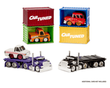 *Pre - Order* CarTuned - Container Rigs Series 1 Assortment - 4 - Cars Case *Sealed, possibility of a Chase* - Top CollectiblesDiecastMGA