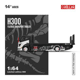 *Pre - Order* Cool Car - Hino H300 Flatbed Trailer - Bone Dragon 77 - Top CollectiblesDiecastCool Car