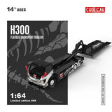 *Pre - Order* Cool Car - Hino H300 Flatbed Trailer - Bone Dragon 77 - Top CollectiblesDiecastCool Car