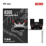 *Pre - Order* Cool Car - Hino H300 Flatbed Trailer - Bone Dragon 77 - Top CollectiblesDiecastCool Car