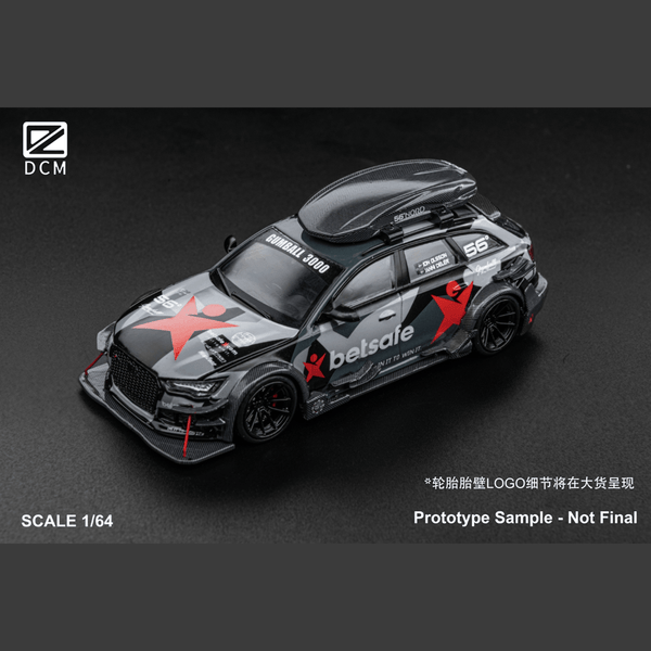 *Pre - Order* DCM - Audi RS6 C7 DTM Betsafe Gumball 3000 - Betsafe Livery - Top CollectiblesDiecastDCM