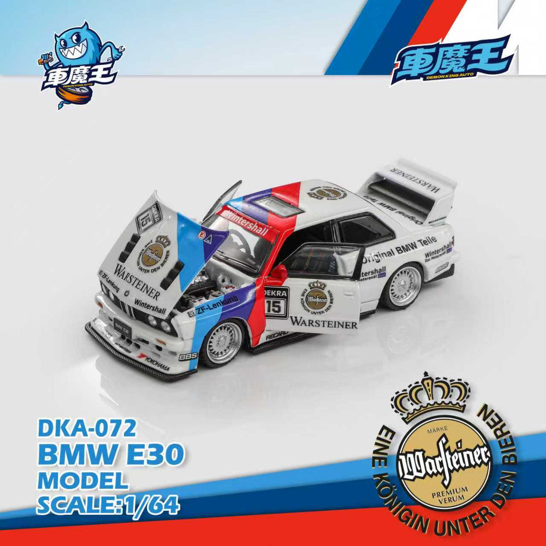 *Pre - Order* Demon King Auto - BMW M3 E30 Modified - DTM Livery - Top CollectiblesDiecastDemon King Auto