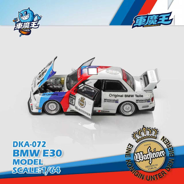 *Pre - Order* Demon King Auto - BMW M3 E30 Modified - DTM Livery - Top CollectiblesDiecastDemon King Auto