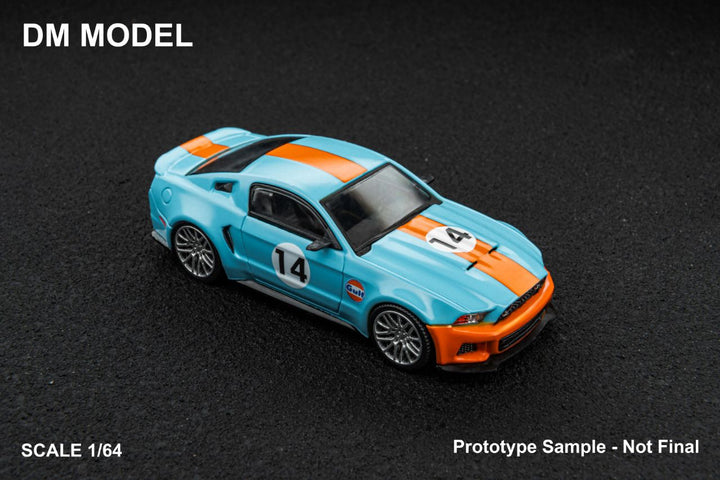 *Pre - Order* DM Model - Ford Mustang 2014 "Gulf" - Top CollectiblesDiecastDm model