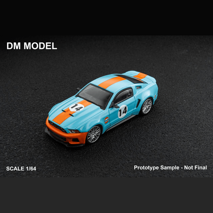*Pre - Order* DM Model - Ford Mustang 2014 "Gulf" - Top CollectiblesDiecastDm model