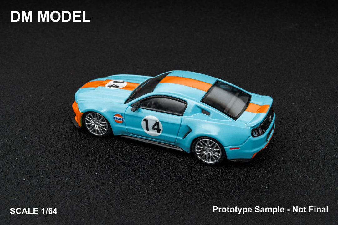 *Pre - Order* DM Model - Ford Mustang 2014 "Gulf" - Top CollectiblesDiecastDm model