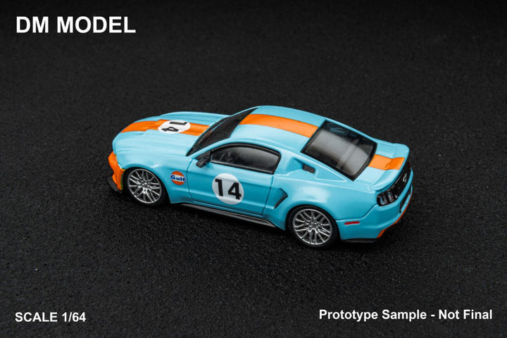 *Pre - Order* DM Model - Ford Mustang 2014 "Gulf" - Top CollectiblesDiecastDm model