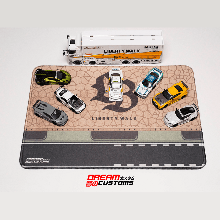 *Pre - Order* Dream Customs - Desktop Diorama 350mmx 250mm "LB Logo" - Top CollectiblesDiecastDream Customs