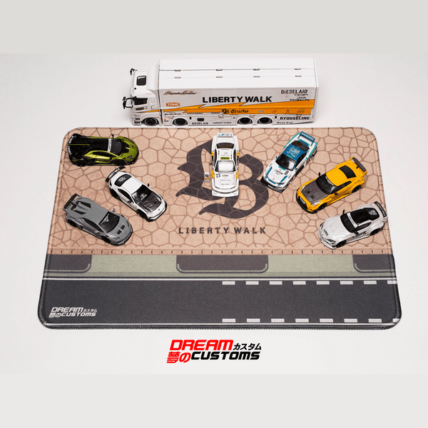 *Pre - Order* Dream Customs - Desktop Diorama 350mmx 250mm "LB Logo" - Top CollectiblesDiecastDream Customs