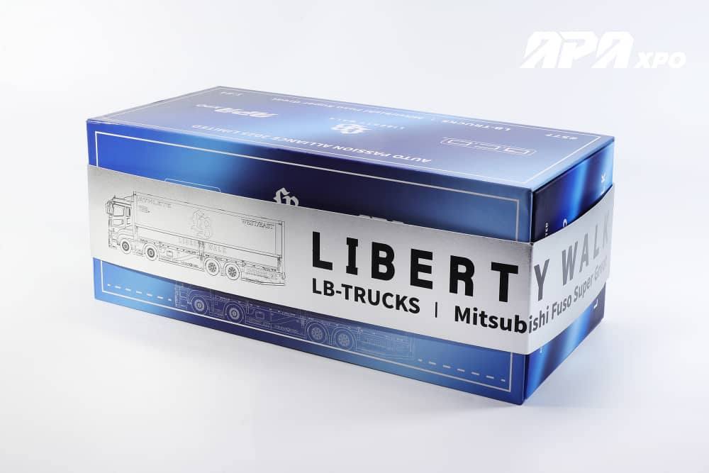 *Pre - Order* GCD - LBWK LB - Truck Fuso Super Great 2025 Foshan *APA XPO Exclusive* - Top CollectiblesDiecastGCD