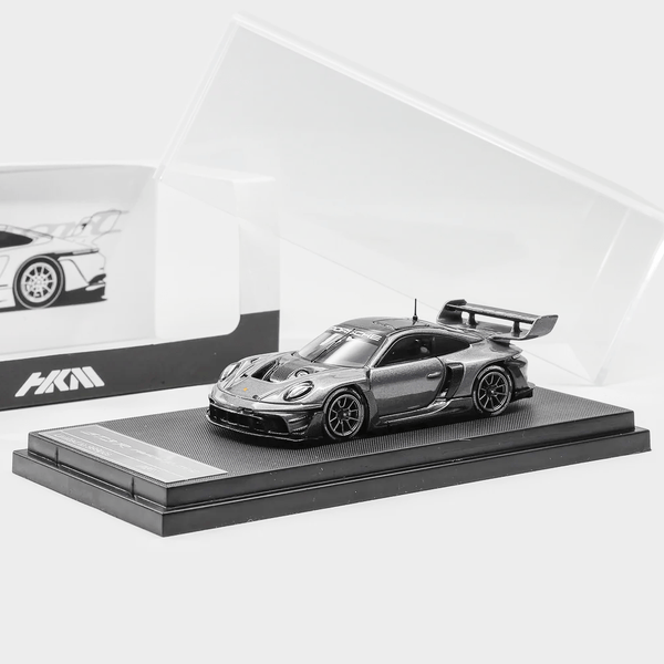 *Pre - Order* HKM - Porsche 911 (992) GT3 R Rennsport - Grey - Top CollectiblesDiecastHKM