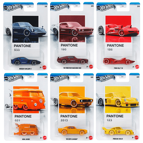 *Pre - Order* Hot Wheels - 2025 Pantone Series 6 - Car Set - Top CollectiblesDiecastHot Wheels