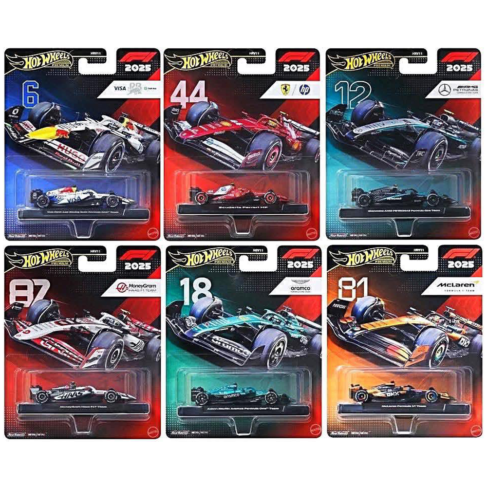 *Pre - Order* Hot Wheels - 2025 Racing Premium L - 6 - Car Assortment - Top CollectiblesDiecastHot Wheels