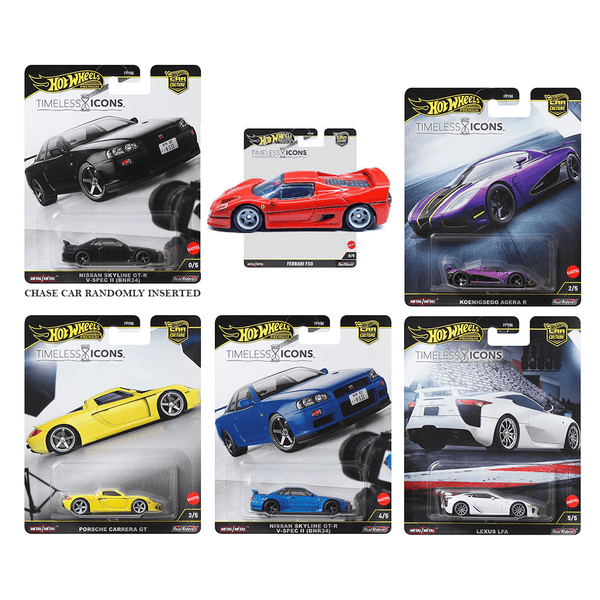 *Pre - Order* Hot Wheels - 2025 Timeless Icons Series 10 - Car Case *Sealed, Possibility of a Chase* - Limit 2 Cases per Customer - Top CollectiblesDiecastHot Wheels