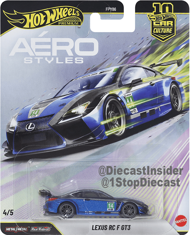 *Pre - Order* Hot Wheels - 2026 AeroStyles Series 10 - Car Case *Sealed, Possibility of a Chase* - Top CollectiblesDiecastHot Wheels