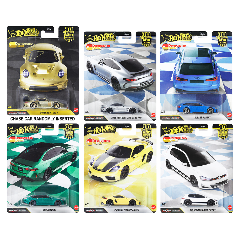*Pre-Order* Hot Wheels - 2026 Deutschland Design Series 10-Car Case *Sealed, Possibility of a Chase* - Top CollectiblesDiecastHot Wheels