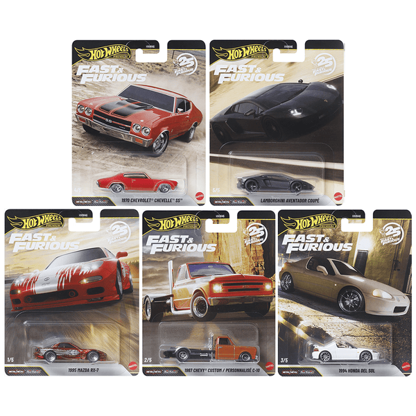 *Pre - Order* Hot Wheels - 2026 Fast & Furious 25th Anniversary P Case 10 - Car Case *Sealed, 1 Chase Guaranteed* - Top CollectiblesDiecastHot Wheels