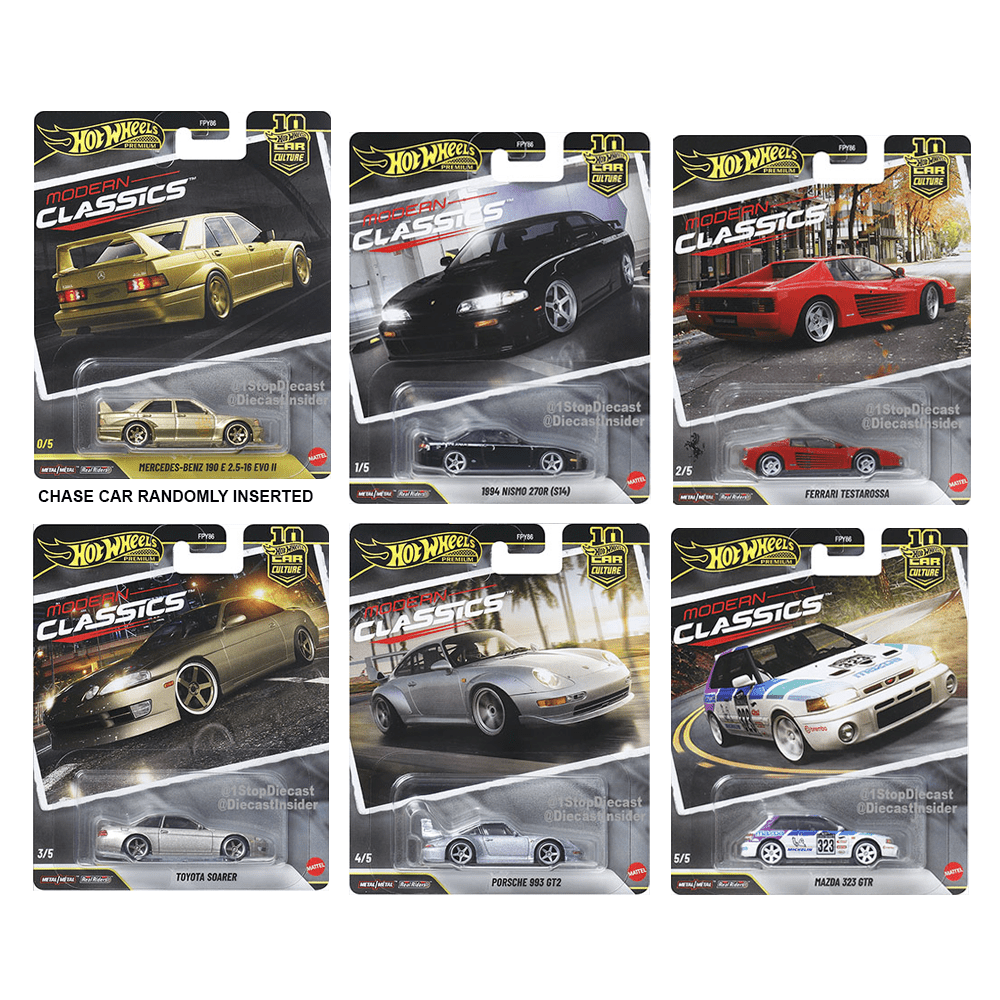 *Pre - Order* Hot Wheels - 2026 Modern Classics Series 10 - Car Case *Sealed, Possibility of a Chase* - Top CollectiblesDiecastHot Wheels