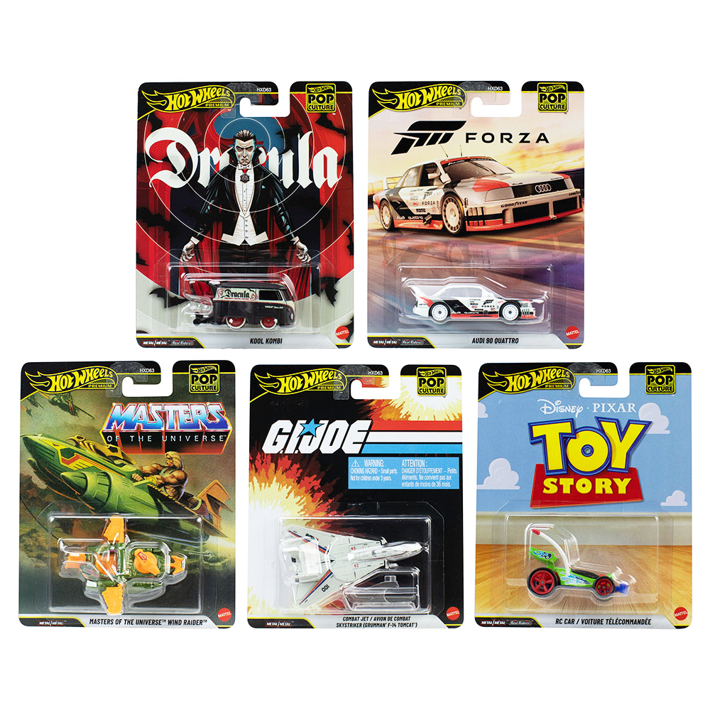 *Pre - Order* Hot Wheels - 2026 Pop Culture Series 5 - Car Set (Dash Code R) - Top CollectiblesDiecastHot Wheels