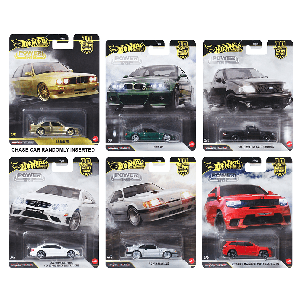 *Pre - Order* Hot Wheels - 2026 Power Trip Series 10 - Car Case *Sealed, Possibility of a Chase* - Top CollectiblesDiecastHot Wheels