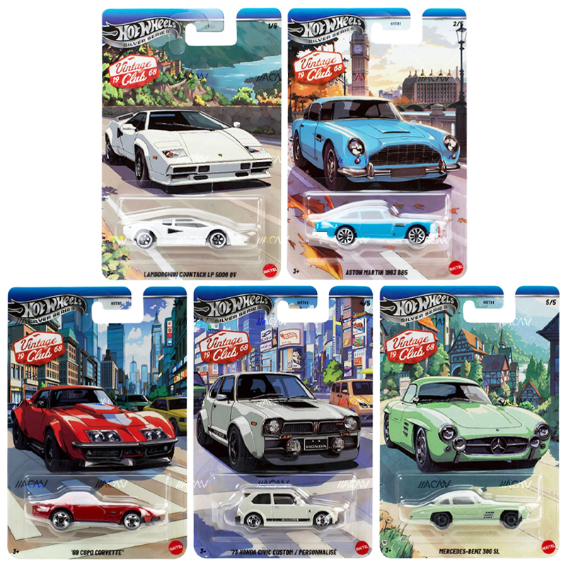 *Pre-Order* Hot Wheels - 2026 Vintage Racing Club Grand Prix 5-Car Assortment (Case K) - Top CollectiblesDiecastHot Wheels