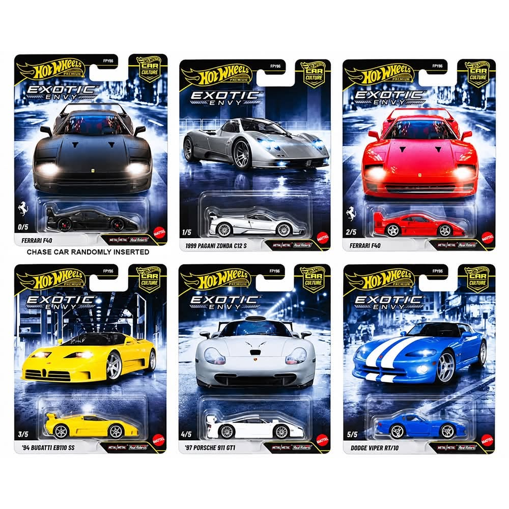 *Pre-Order* Hot Wheels - 2027 Exotic Envy Series 10-Car Case *Sealed, Possibility of a Chase* - Top CollectiblesDiecastHot Wheels