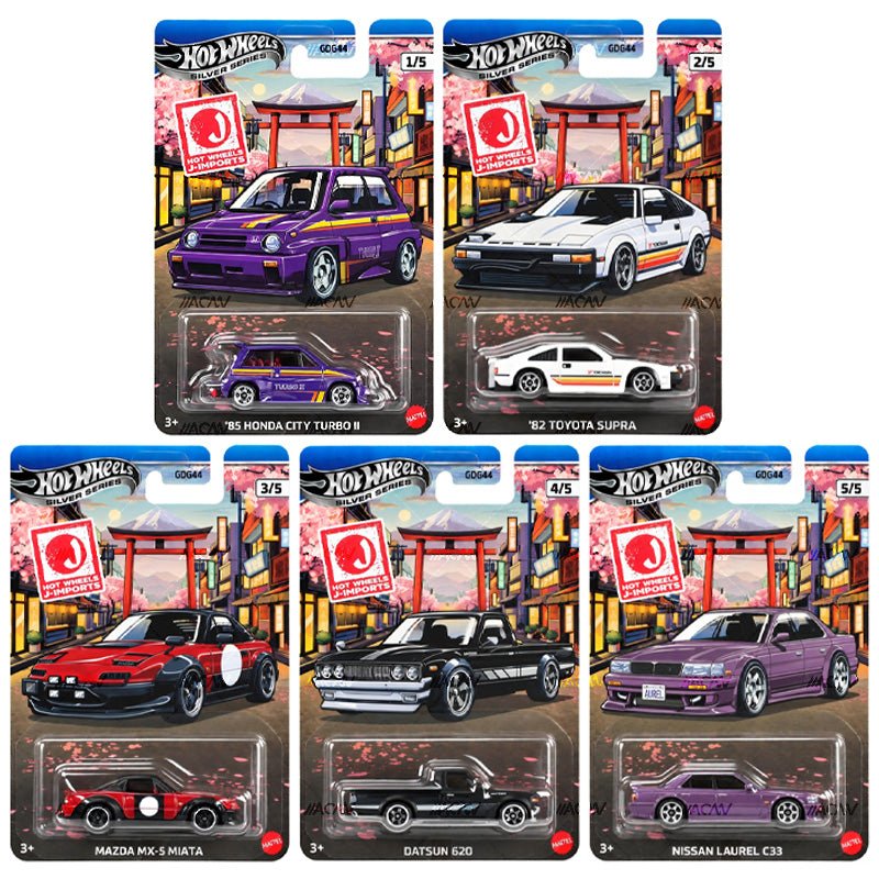 *Pre-Order* Hot Wheels - 2027 J-Imports 5-Car Assortment (GDG44-958A) - Top CollectiblesDiecastHot Wheels