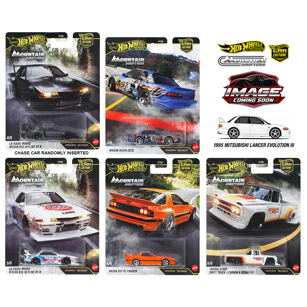*Pre-Order* Hot Wheels - 2027 Mountain Drifters Series 10-Car Case *Sealed, Possibility of a Chase* - Top CollectiblesDiecastHot Wheels