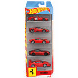 *Pre - Order* Hot Wheels - "Rosso" Ferrari 5 - Pack - 2026 - Top CollectiblesDiecastHot Wheels