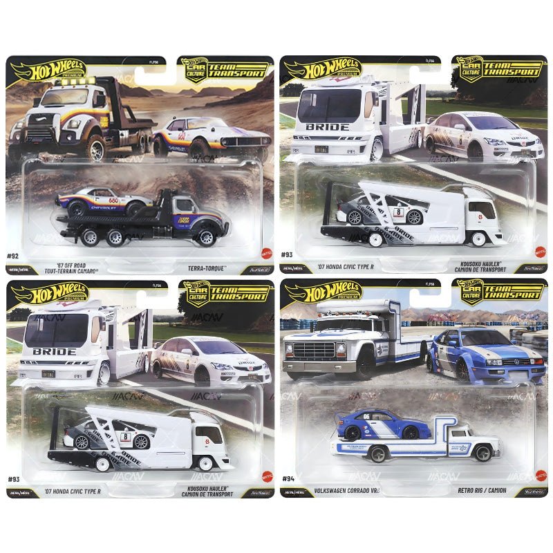 *Pre - Order* Hot Wheels - Team Transport 2026 Release L - Sealed Case of 4 - Top CollectiblesDiecastHot Wheels