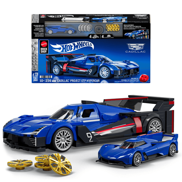 *Pre - Order* Hot Wheels x Mattel Brick Shop - Cadillac Project GTP Hypercar - Top CollectiblesDiecastHot Wheels