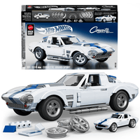 *Pre - Order* Hot Wheels x Mattel Brick Shop - Corvette Grand Sport - Top CollectiblesDiecastHot Wheels