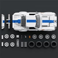 *Pre - Order* Hot Wheels x Mattel Brick Shop - Corvette Grand Sport - Top CollectiblesDiecastHot Wheels