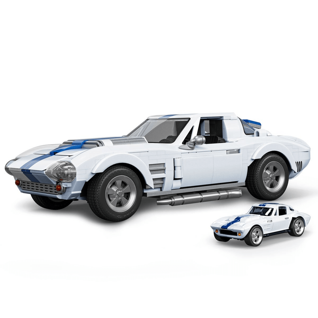 *Pre - Order* Hot Wheels x Mattel Brick Shop - Corvette Grand Sport - Top CollectiblesDiecastHot Wheels