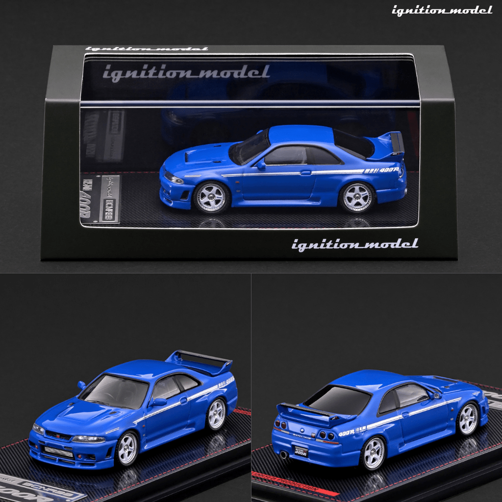 *Pre-Order* Ignition Model - Nismo 400R (BCNR33) - Blue - Top CollectiblesDiecastIgnition Model