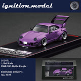 *Pre - Order* Ignition Model - RWB 993 - Matte Purple - Top CollectiblesDiecastIgnition Model
