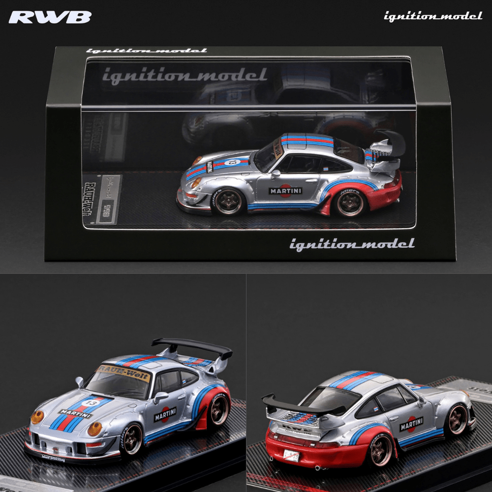 *Pre-Order* Ignition Model - RWB 993 - Silver - Top CollectiblesDiecastIgnition Model