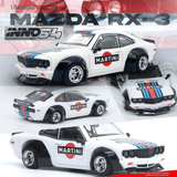 *Pre - Order* INNO64 - Mazda Savanna RX3 "Martini Racing" Livery - Top CollectiblesDiecastINNO64