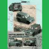 *Pre - Order* INNO64 - Mitsubishi Pajero Evolution - Satin Green - Top CollectiblesDiecastINNO64