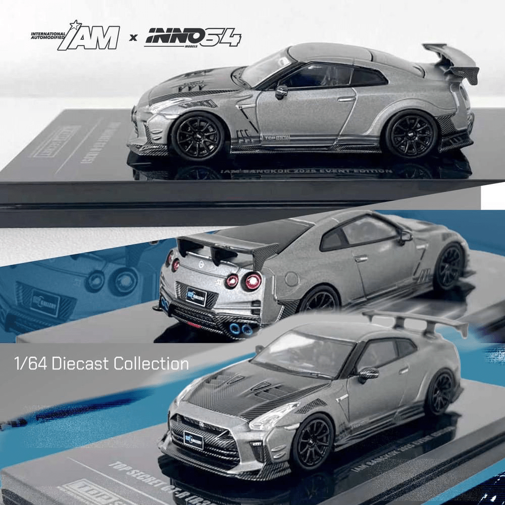 *Pre - Order* INNO64 - Top Secret GT - R (R35) *IAM Bangkok 2025 Event Edition* - Top CollectiblesDiecastINNO64