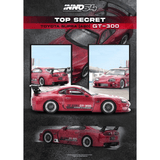 *Pre - Order* INNO64 - Top Secret Toyota Supra (A80) GT 300 - Red - Top CollectiblesDiecastINNO64