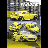 *Pre - Order* INNO64 - Toyota GR86 "Pandem" - Yellow - Top CollectiblesDiecastINNO64