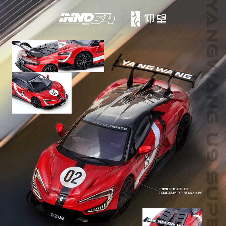 *Pre - Order* INNO64 - YangWang U9 Supercar - Top CollectiblesDiecastINNO64