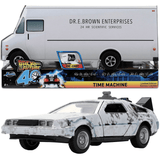 *Pre - Order* Jada Toys - Back to the Future Time Machine 40th Anniversary - Hoolywood Rides Series *1/32 Scale* - Top CollectiblesDiecastJada Toys