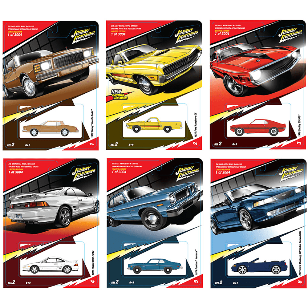 *Pre - Order* Johnny Lightning - Classic Gold 2026 Release 2 - 6 - Car Assortment - Top CollectiblesDiecastJohnny Lightning