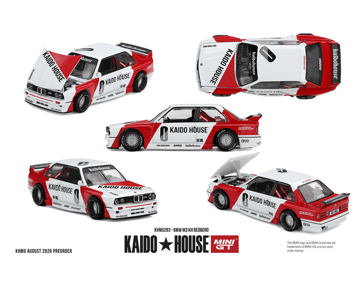 *Pre-Order* Kaido House x Mini GT - BMW M3 KH REDBORO *Sealed, Possibility of a Chase* - Top CollectiblesDiecastMini GT
